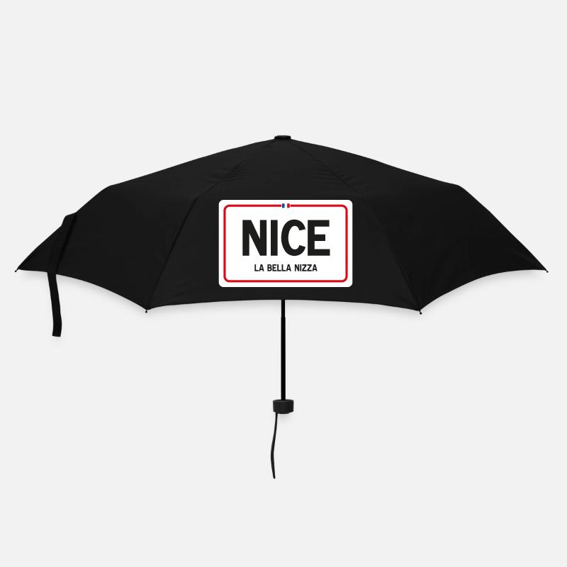 Joli signe de nom de lieu - Parapluie standard - noir