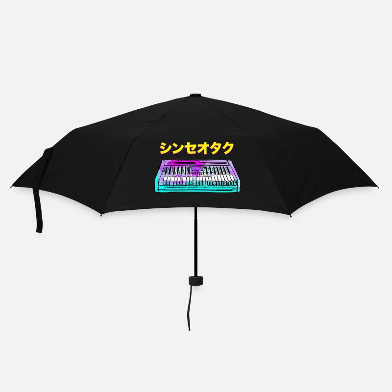 SYNTH GEEK JAPONAIS - Parapluie standard - noir