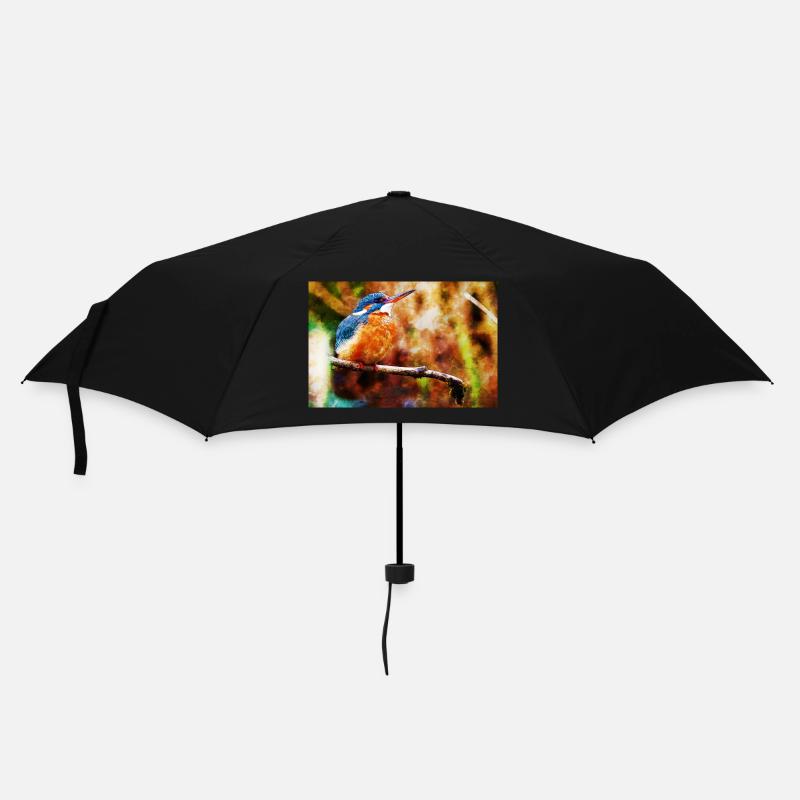 Kingfisher - Umbrella (small) - black