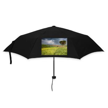 Chapel of the Madonna di Vitaleta - Umbrella (small) - black - Front