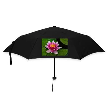 Water lily - Umbrella (small) - black - Front