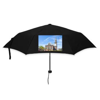 Nouvelle église (Nieuwe Kerk) à Katwijk aan zee - Parapluie standard - noir - Devant
