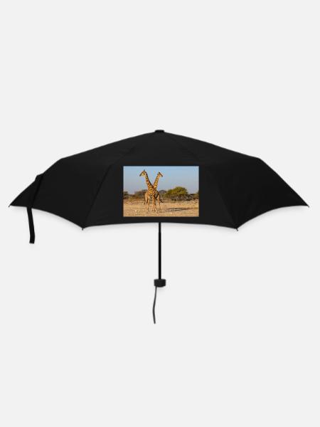 Giraffes - Umbrella (small) - black