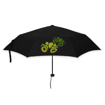 various olives - Umbrella (small) - black - Front