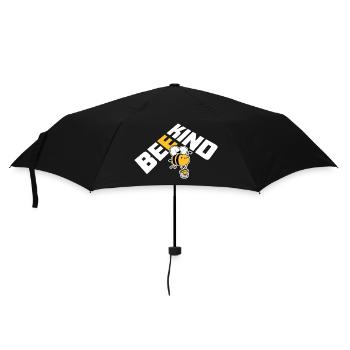 Be Kind Cute Honey Kindness Bee Love Inspirational - Umbrella (small) - black - Front