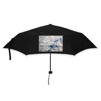 Formations nuageuses et Alpes près de la Zugspitze - Parapluie standard - noir - Devant