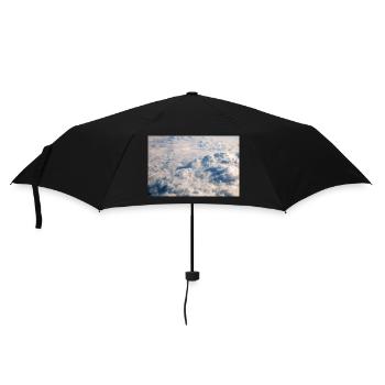 Formations nuageuses et Alpes près de la Zugspitze - Parapluie standard - noir - Devant