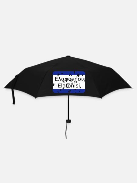 mg elafonisi - Parapluie standard - noir