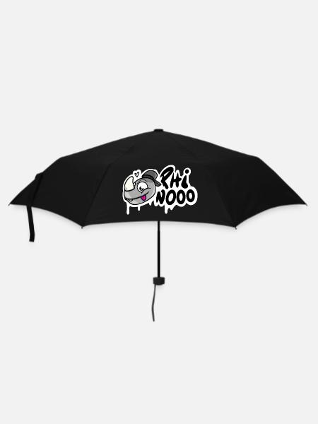 Cool Rhinooo - the shirt for the rhino crew :) - Umbrella (small) - black