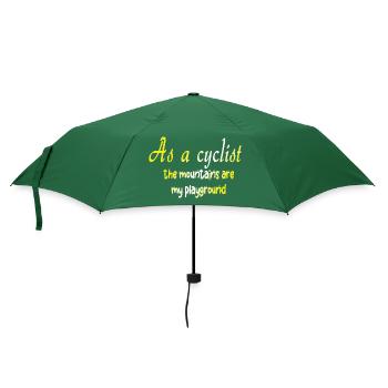 Bicycle Bicycle Bicycle Bike Biker MTB 9 - Umbrella (small) - bottlegreen - Front