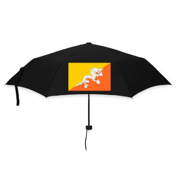 Bhutan - Umbrella (small) - black - Front