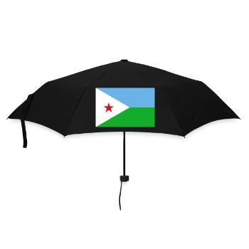 Djibouti - Umbrella (small) - black - Front