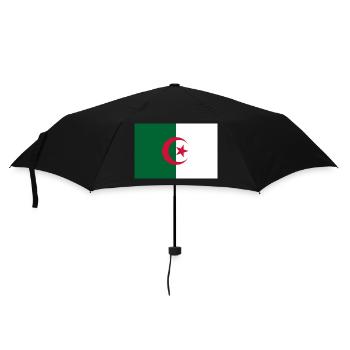 Algerien - Regenschirm (klein) - Schwarz - Vorne