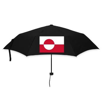 Greenland - Umbrella (small) - black - Front