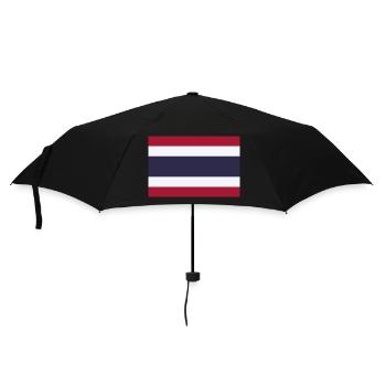 Thaïlande - Parapluie standard - noir - Devant
