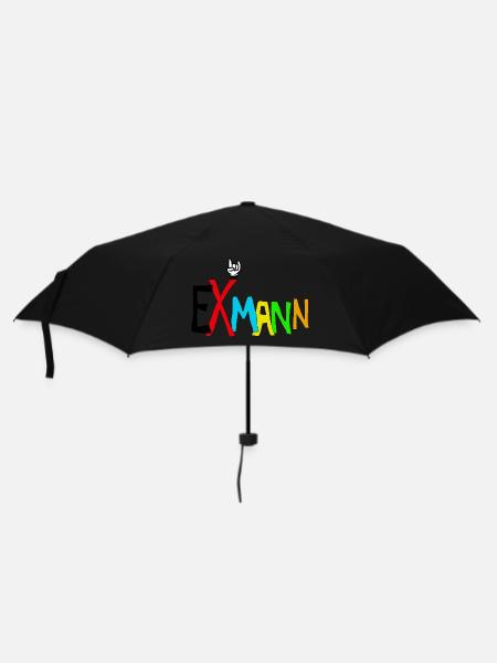 exmann - Regenschirm (klein) - Schwarz