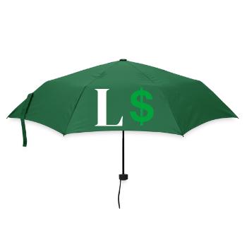 Letter l dollar - Umbrella (small) - bottlegreen - Front