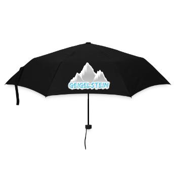 Mount Geigelstein - Umbrella (small) - black - Front