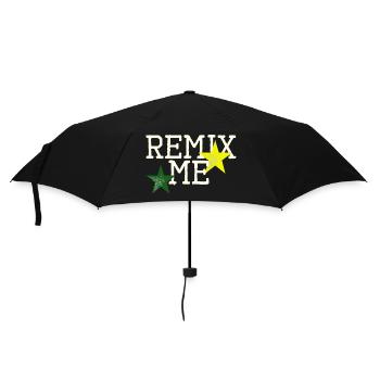 Remix me - Umbrella (small) - black - Front