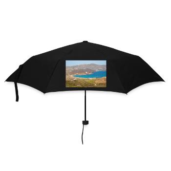 Paralia Ftelias Beach Mykonos Island South Aegean - Umbrella (small) - black - Front