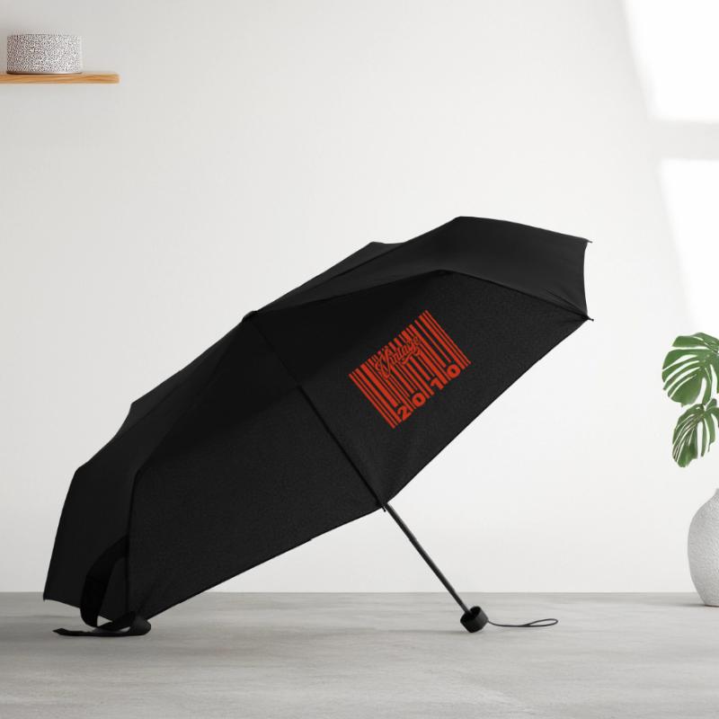 Vintage 2010 Born In 2010 15 Year Old Bar Code Anniversai Umbrella (small)