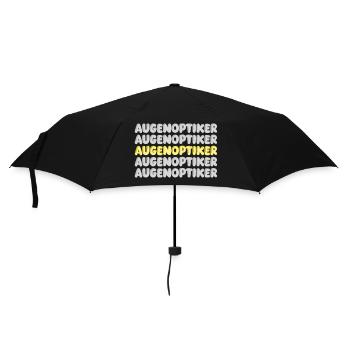 Work optician - Umbrella (small) - black - Front