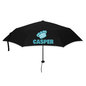 Casper as a first name - Umbrella (small) - black - Front