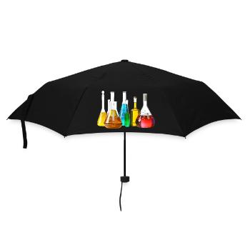 Collection de verrerie de laboratoire colorée - Parapluie standard - noir - Devant