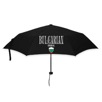 Originally from Bulgaria, I love Bulgaria - Umbrella (small) - black - Front