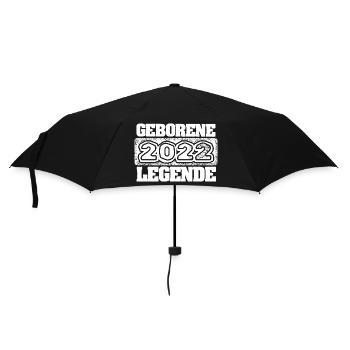 2022 - Regenschirm (klein) - Schwarz - Vorne