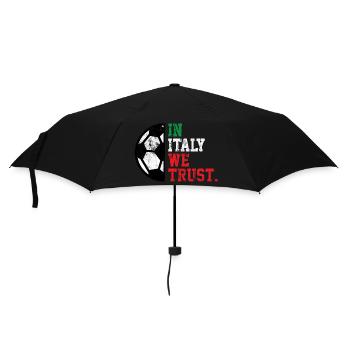 En Italie, nous avons confiance - Parapluie standard - noir - Devant