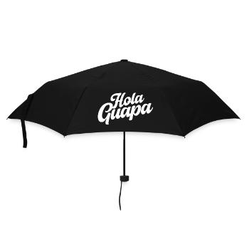 Hola Guapa - Ambiances minimalistes espagnoles d’été - Parapluie standard - noir - Devant