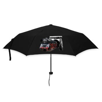 Steam locomotive - Umbrella (small) - black - Front