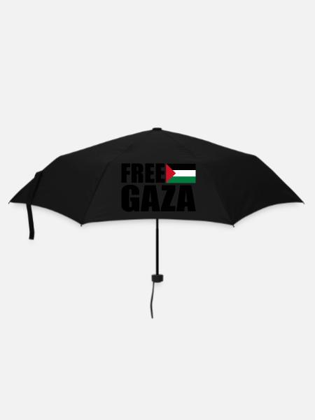 Free gaza - Umbrella (small) - black