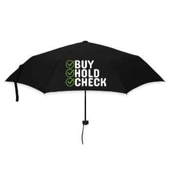Échangez de la sagesse Acheter et conserver et vérifier - Parapluie standard - noir - Devant