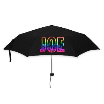 joe rs rainbow - Umbrella (small) - black - Front