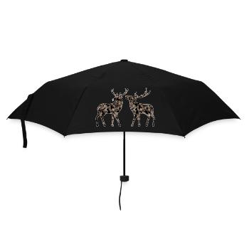 Deer - Umbrella (small) - black - Front