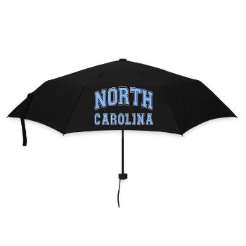 North carolina - Regenschirm (klein) - Schwarz - Vorne