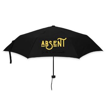 absent j'ai aidé ma mère à accoucher - Parapluie standard - noir - Devant