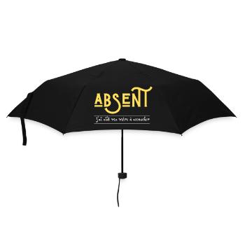 absent j'ai aidé ma mère à accoucher - Parapluie standard - noir - Devant