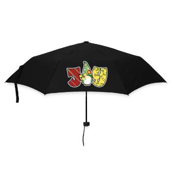Noël Noël Gnomies - Parapluie standard - noir - Devant
