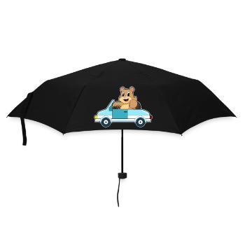 Bear Car - Umbrella (small) - black - Front