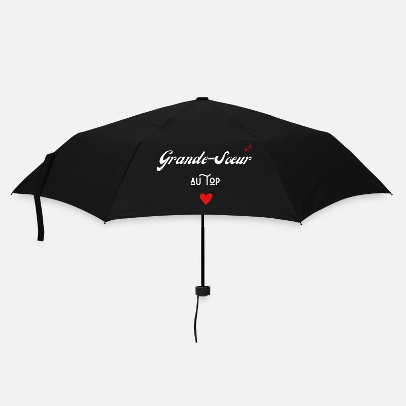 Grande-Sœur au top idée cadeau - Parapluie standard - noir