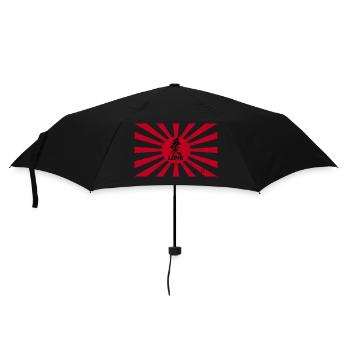 Japan LOVE gruge - Umbrella (small) - black - Front