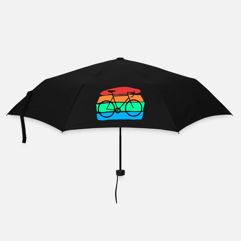 Fahrrad - Regenschirm (klein) - Schwarz