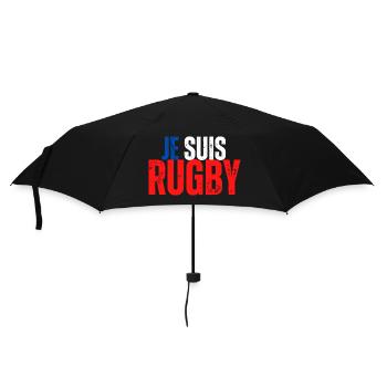 Je suis Rugby France - Parapluie standard - noir - Devant