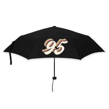 95th anniversary vintage - Umbrella (small) - black - Front
