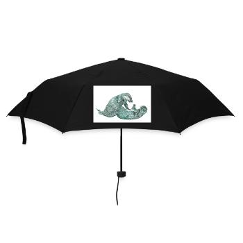 Otter 3 07 02 2023 - Umbrella (small) - black - Front