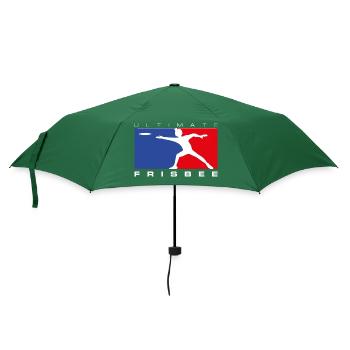 Ultimate Frisbee Sport USA - Parapluie standard - vert bouteille - Devant