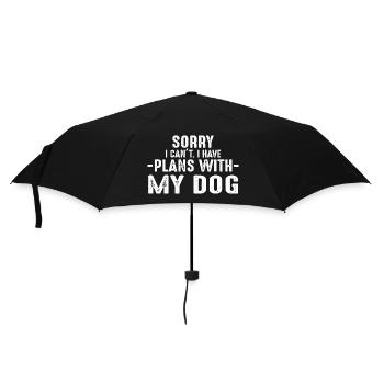 Hund Dog - Umbrella (small) - black - Front